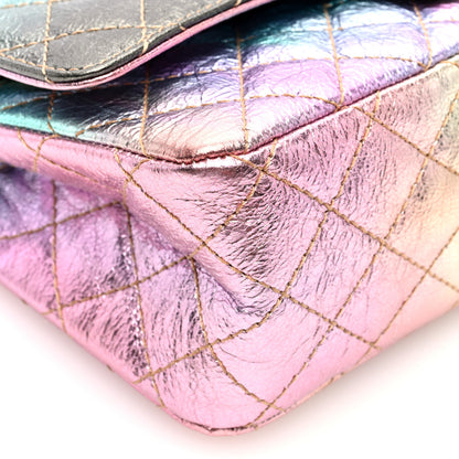 Chanel Metallic Goatskin Quilted 2.55 Reissue 225 Flap Multicolor 9 of 10