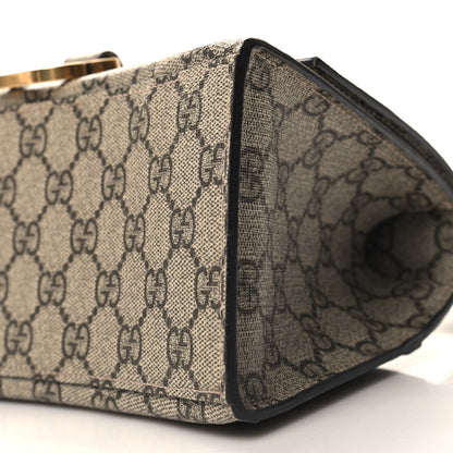 Balenciaga X GUCCI GG Supreme Monogram Small Hourglass Top Handle Bag Beige Ebony 10 of 10