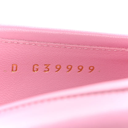 Chanel Lambskin Grosgrain Cap Toe Pearl CC Ballerina Flats 37.5 Pink Black 9 of 9