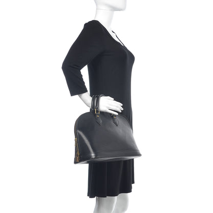 Louis Vuitton Epi Alma PM Black 2 of 24