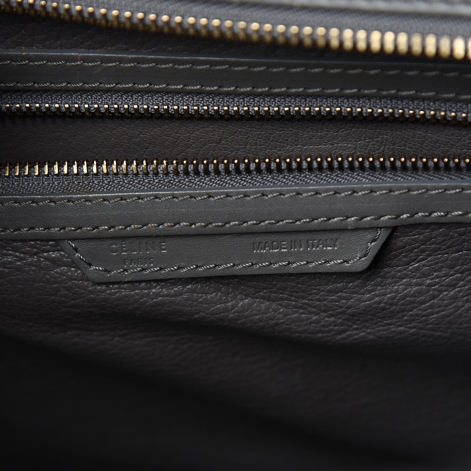 Celine Smooth Calfskin Mini Luggage Smoke 20 of 30