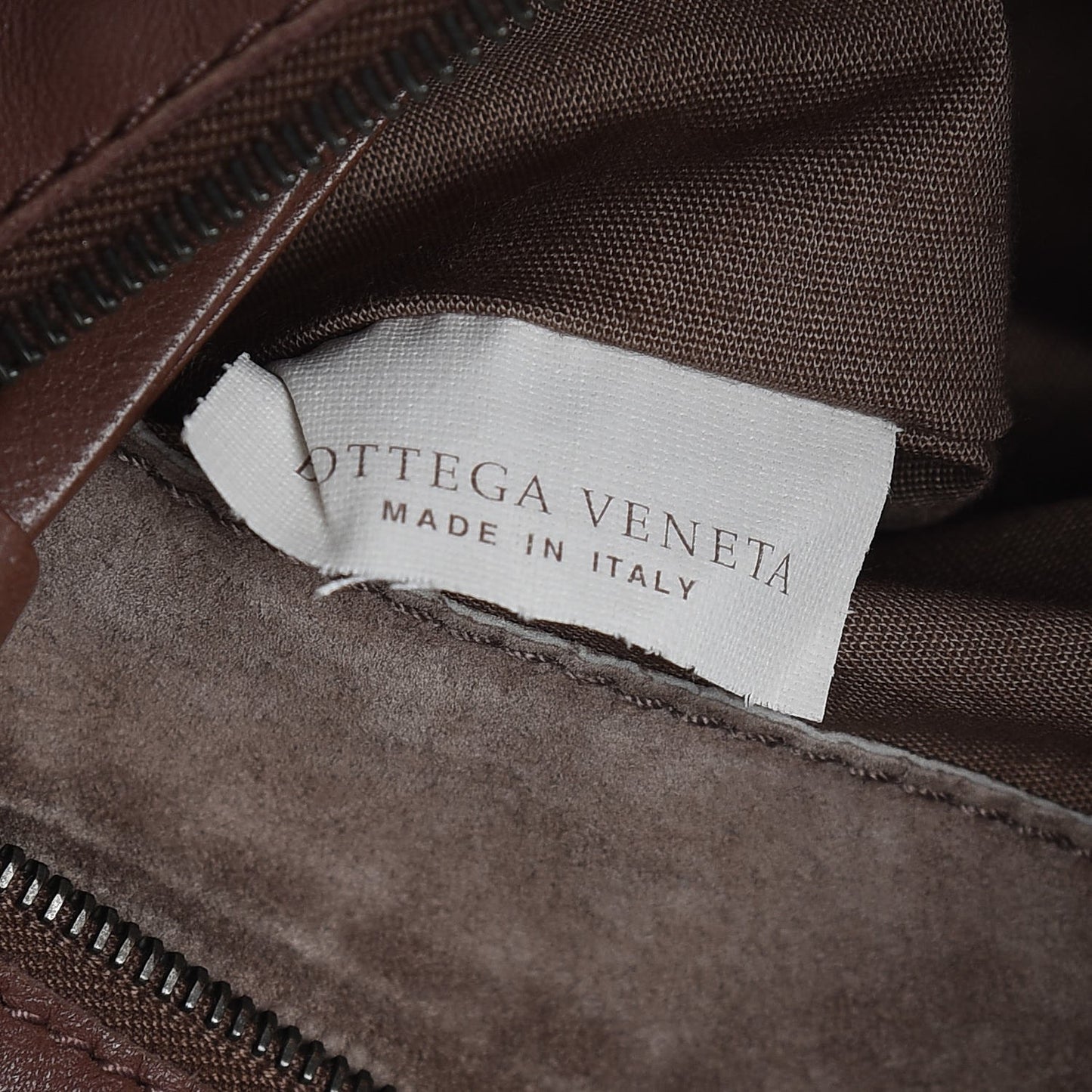 Nappa Intrecciato Medium Campana Hobo Truffle