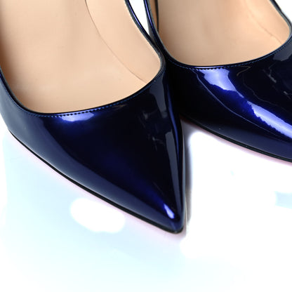 Christian Louboutin Glossy Patent So Kate 120 Pumps 39 Electro 7 of 7