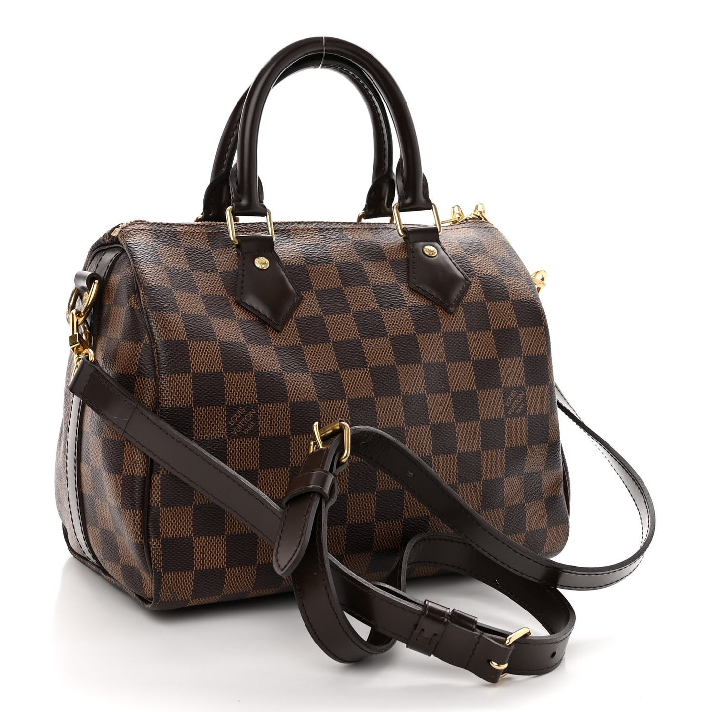 Damier Ebene Speedy Bandouliere 25