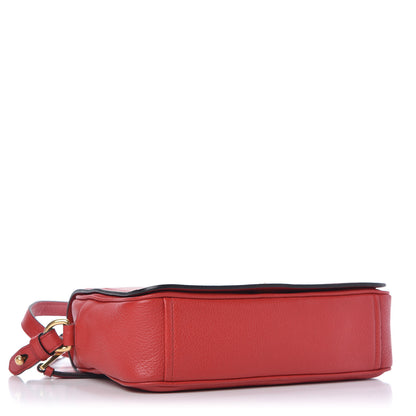 Prada Vitello Phenix Flap Crossbody Rosso 4 of 9