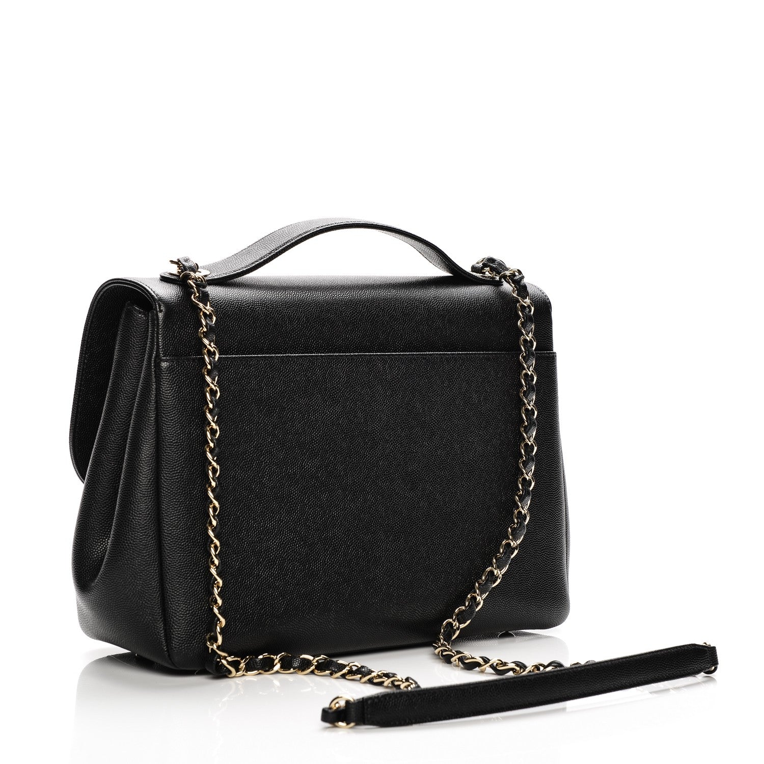 Chanel Caviar Quilted Large Business Affinity Flap Black 3 of 8