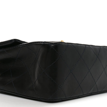 Chanel Lambskin Quilted Mini Square Flap Black 9 of 12