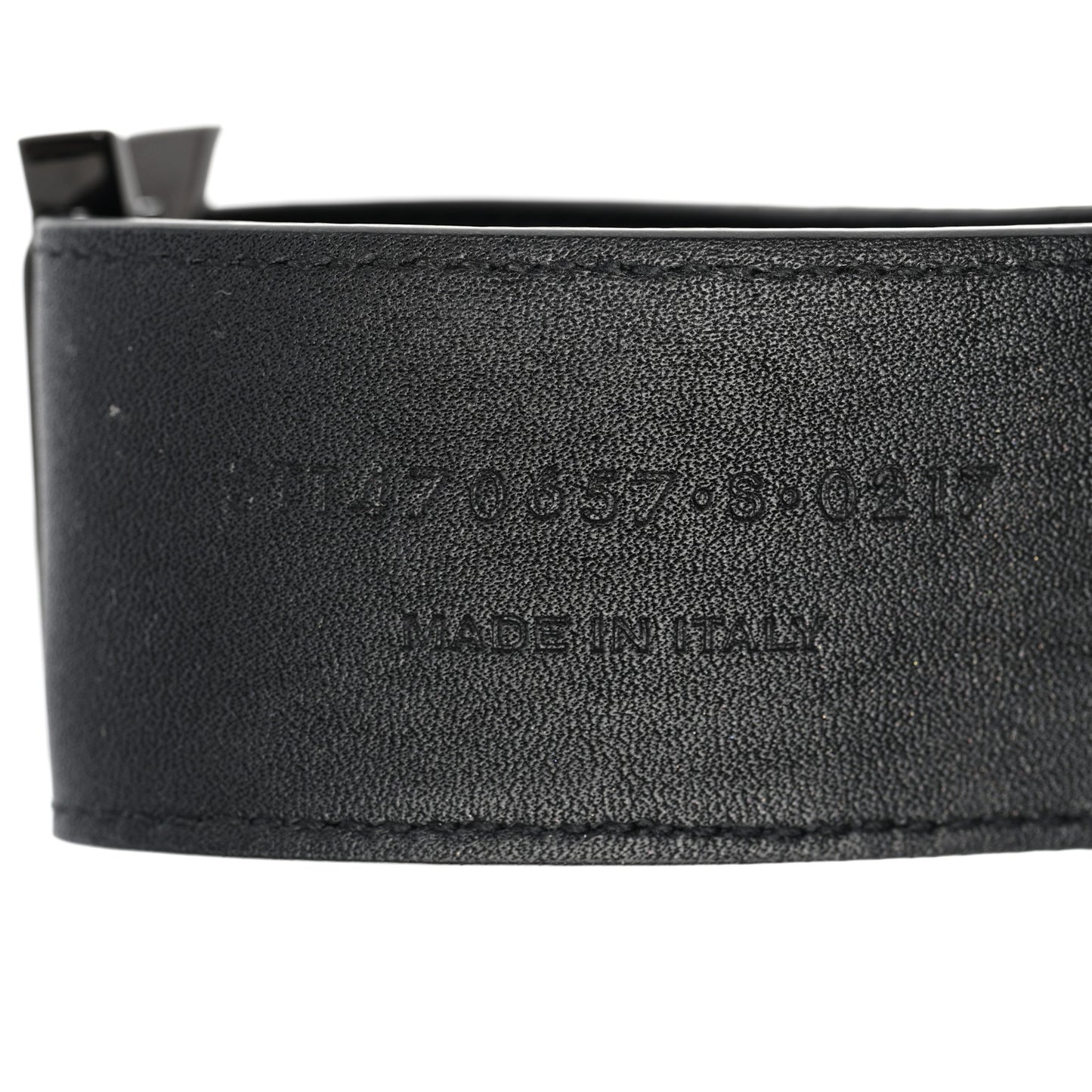 Calfskin Monogram Bracelet Black