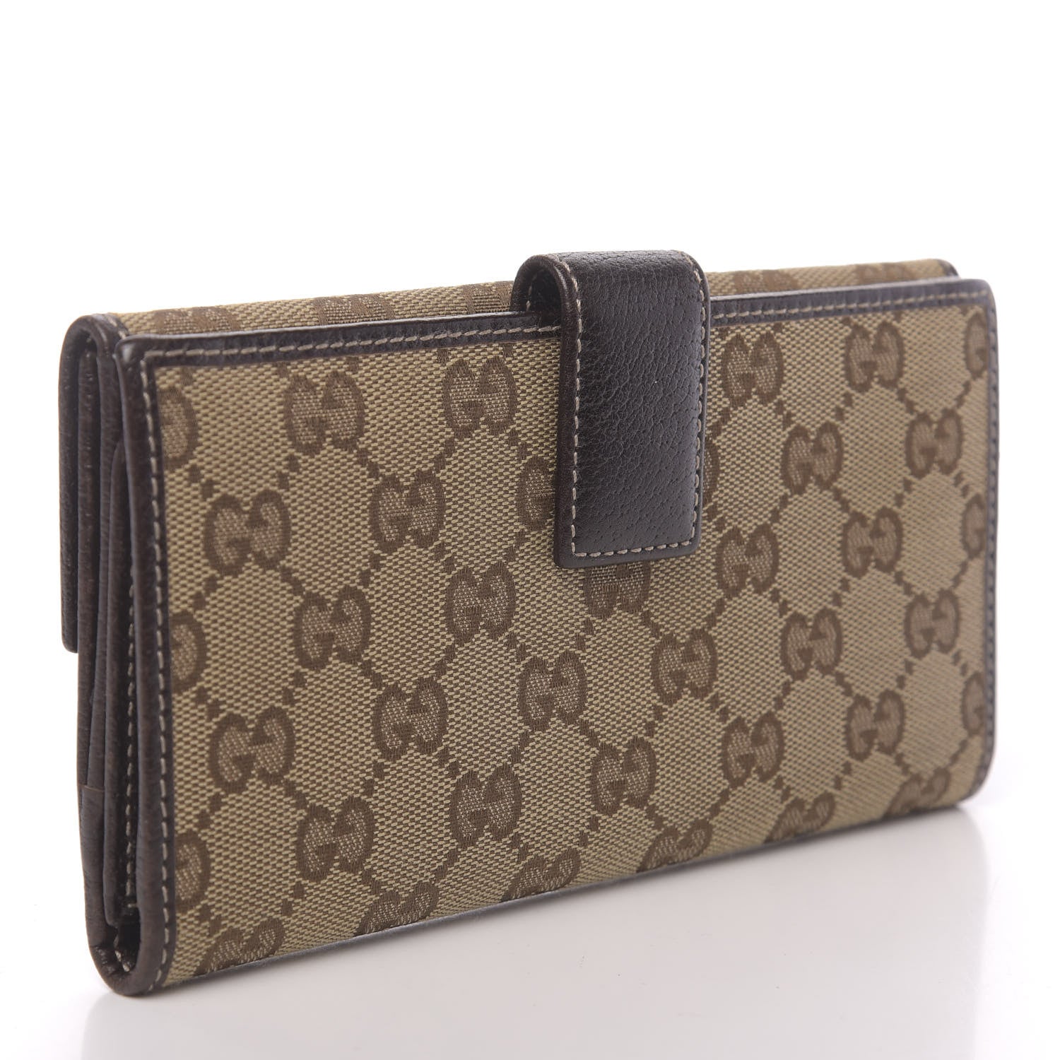 Gucci Monogram Princy Continental Wallet Brown 3 of 9