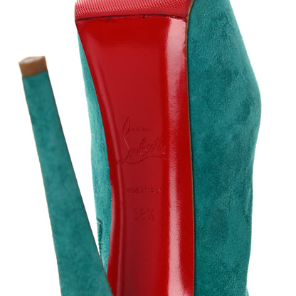 Christian Louboutin Veau Velours Fierce 160 Ankle Boots 38.5 Noumea 6 of 16
