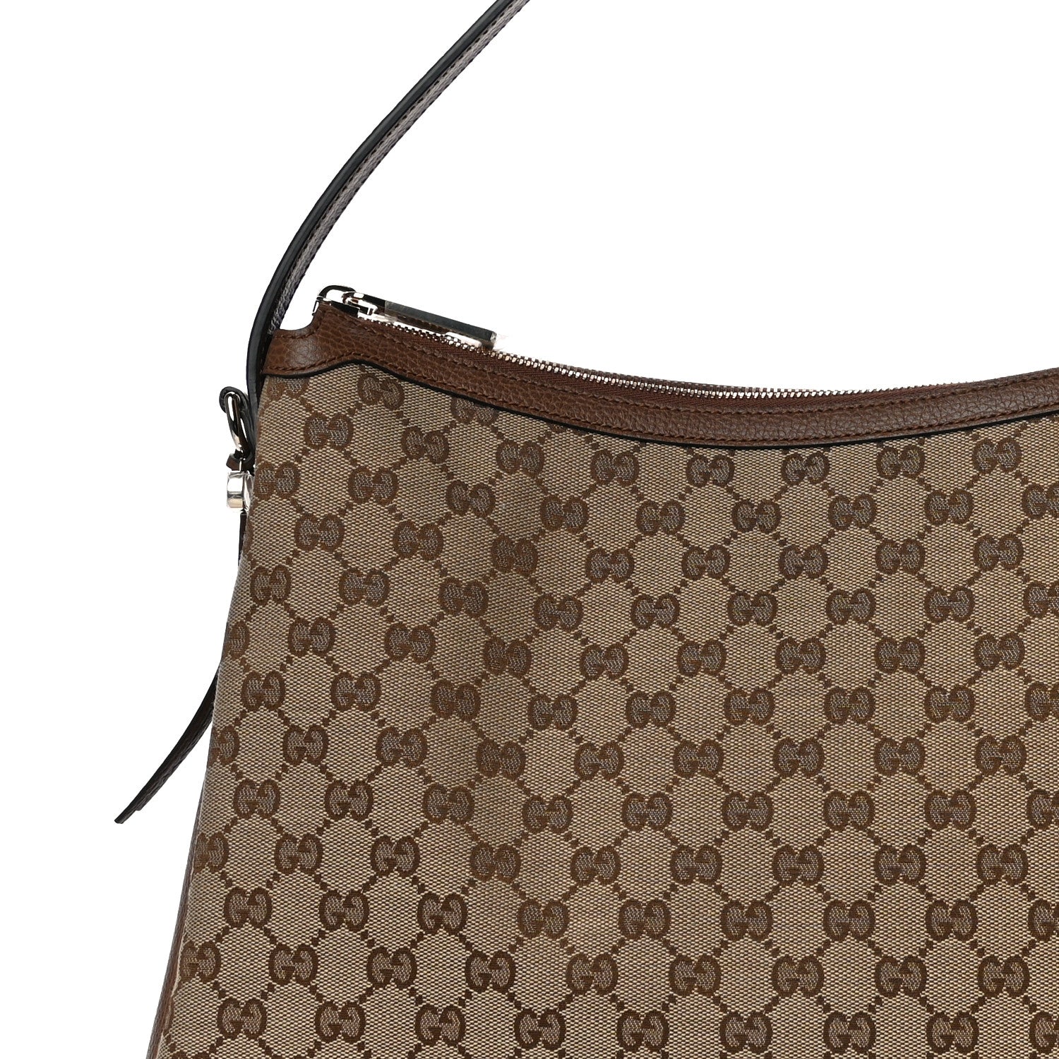 Gucci Soft GG Monogram Large Margaux Hobo Brown 9 of 11