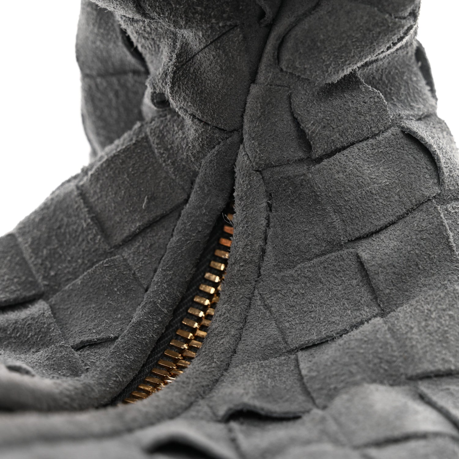 Bottega Veneta Suede Intrecciato Mini Jodie Thunder 10 of 10