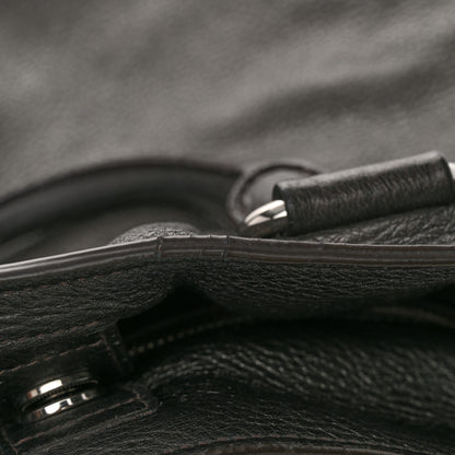 Prada Vitello Daino Shopping Tote Piombo Mordore 11 of 12