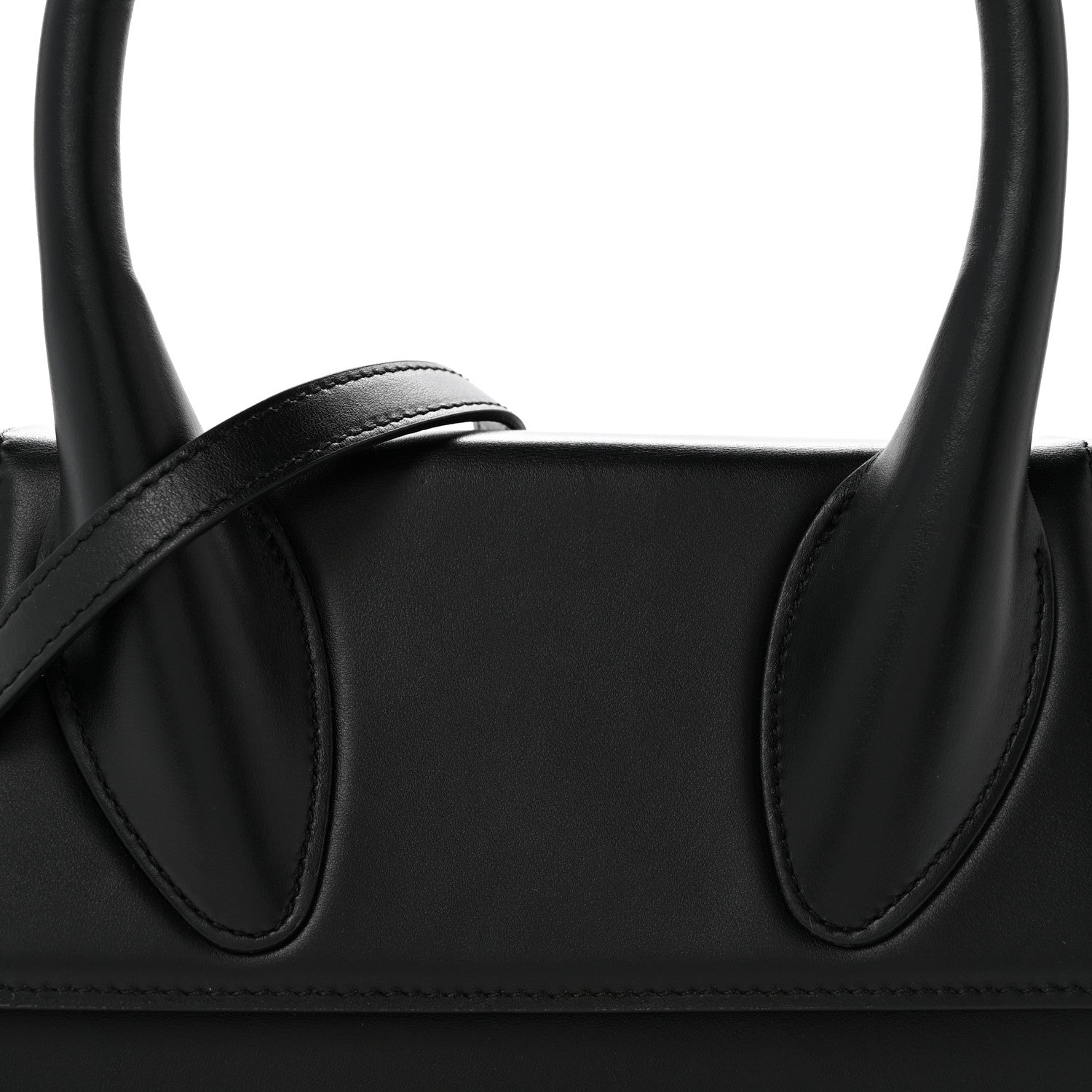 Jacquemus Smooth Calfskin Le Grand Chiquito Black 7 of 12