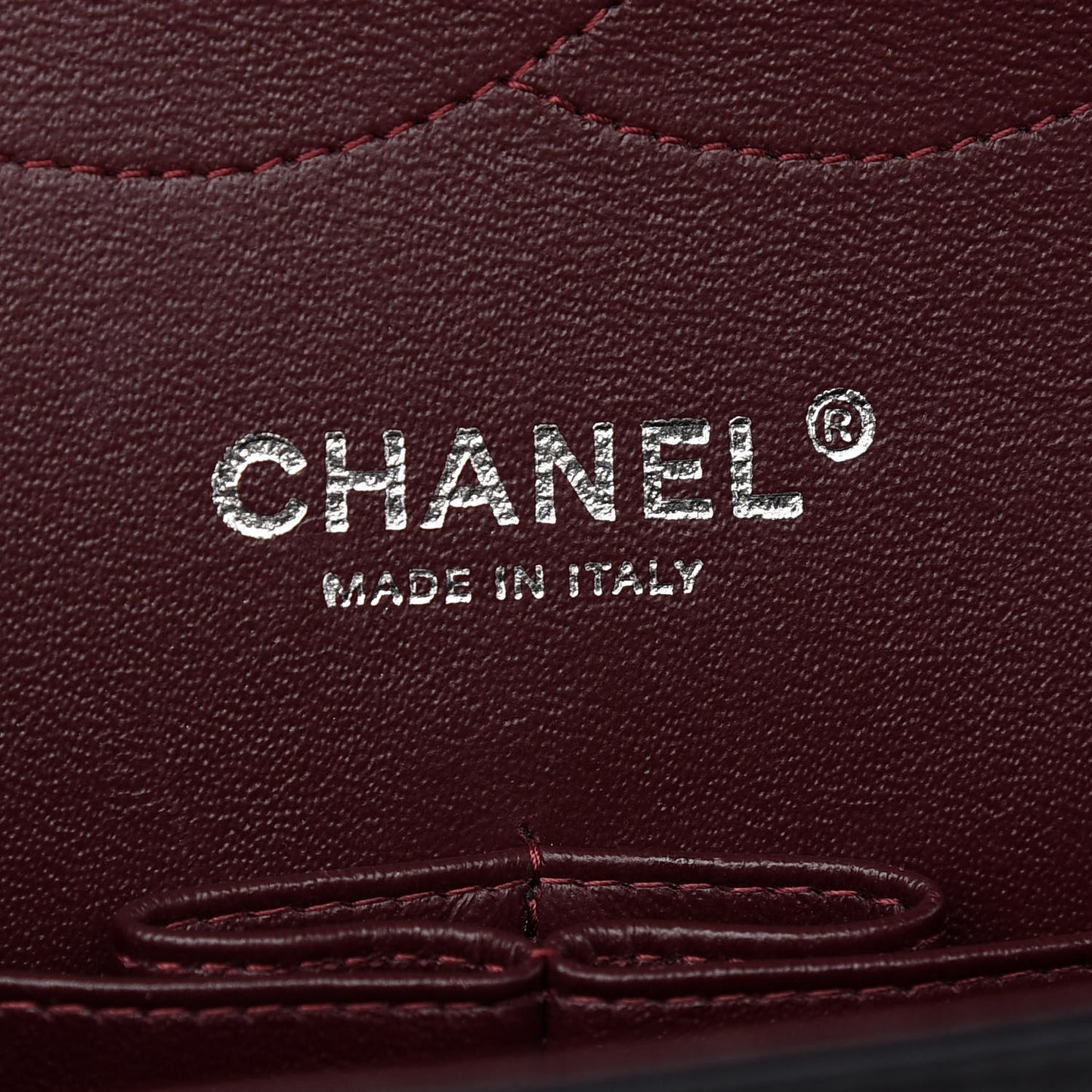 Lambskin Quilted Jumbo Double Flap Black