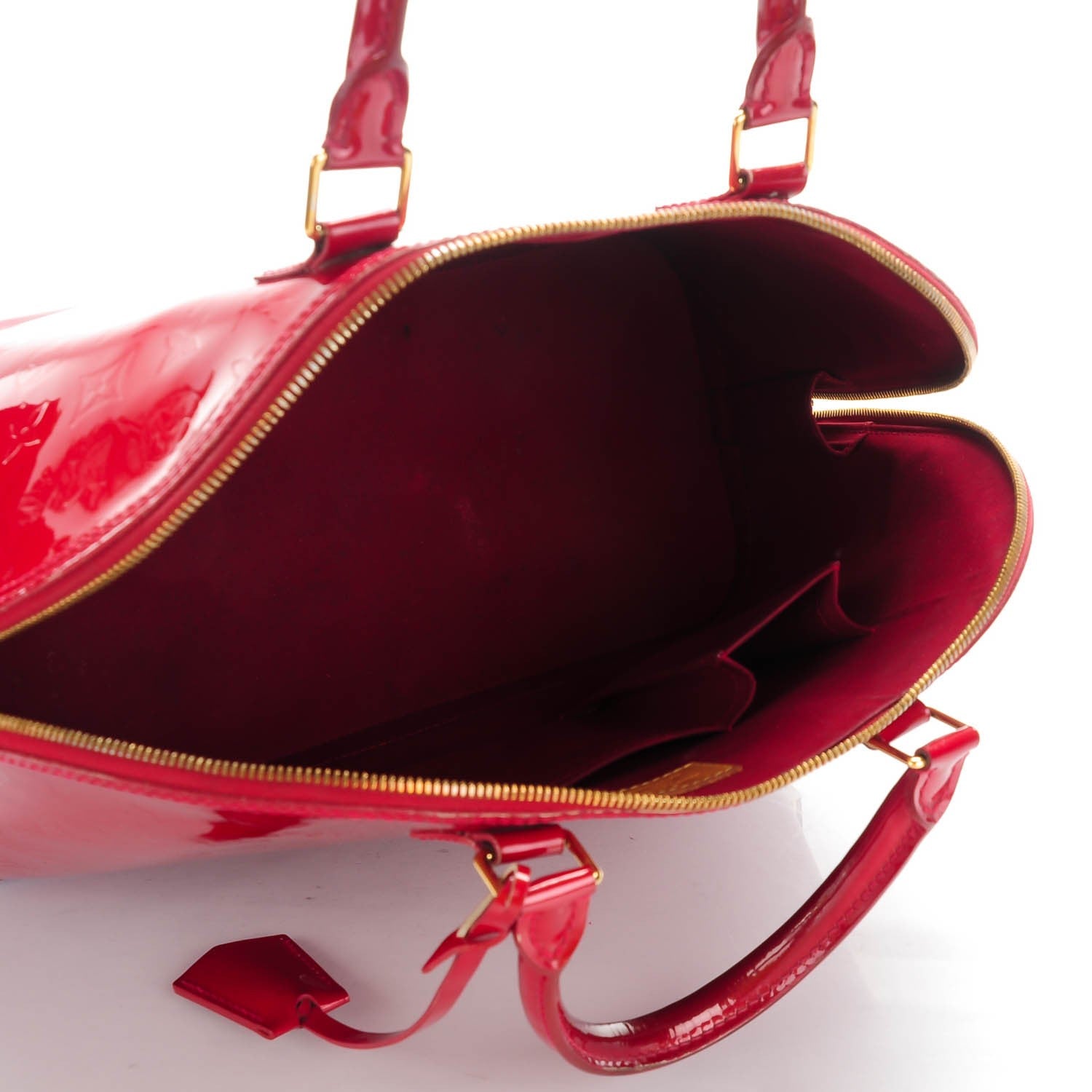 Louis Vuitton Vernis Alma GM Pomme D'Amour 6 of 10