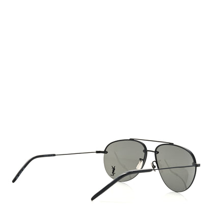 Saint Laurent Metal Aviator Classic 11 Sunglasses Black 4 of 7