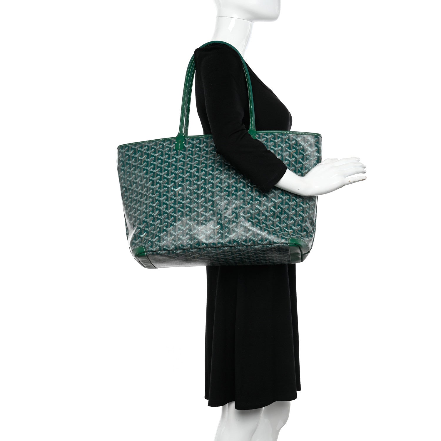 Goyard Goyardine Artois MM Green 2 of 10