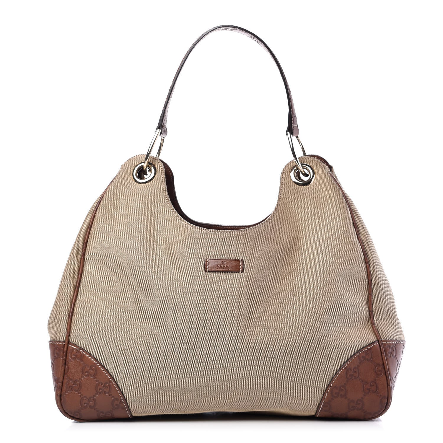 Gucci Canvas Guccissima Hobo Brown 1 of 9