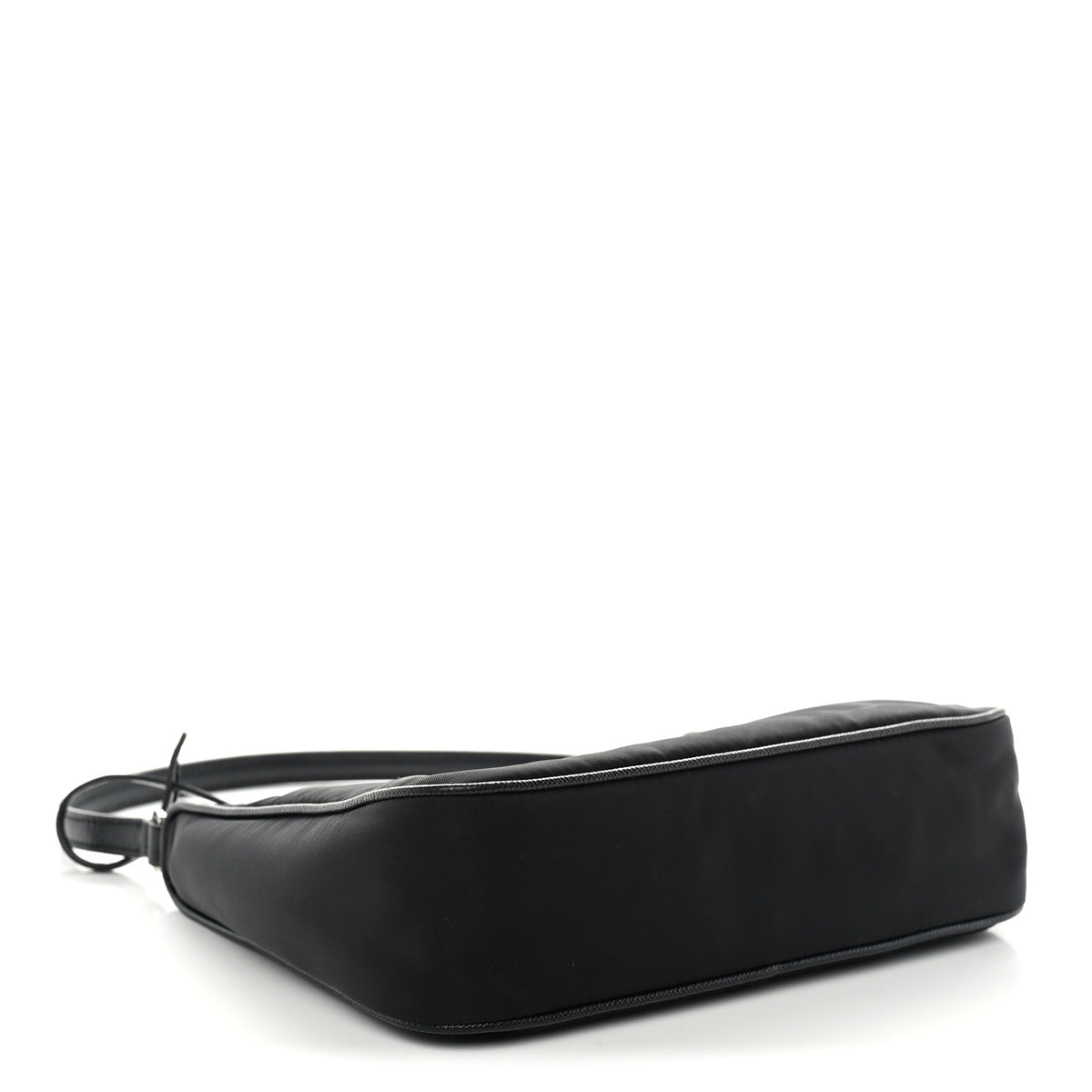 Prada Tessuto Nylon Saffiano Mini Re-Edition 2005 Bag Black 4 of 10
