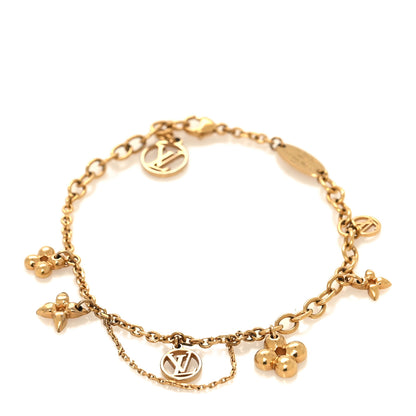 Louis Vuitton Metal Monogram Blooming Supple Bracelet 1 of 6