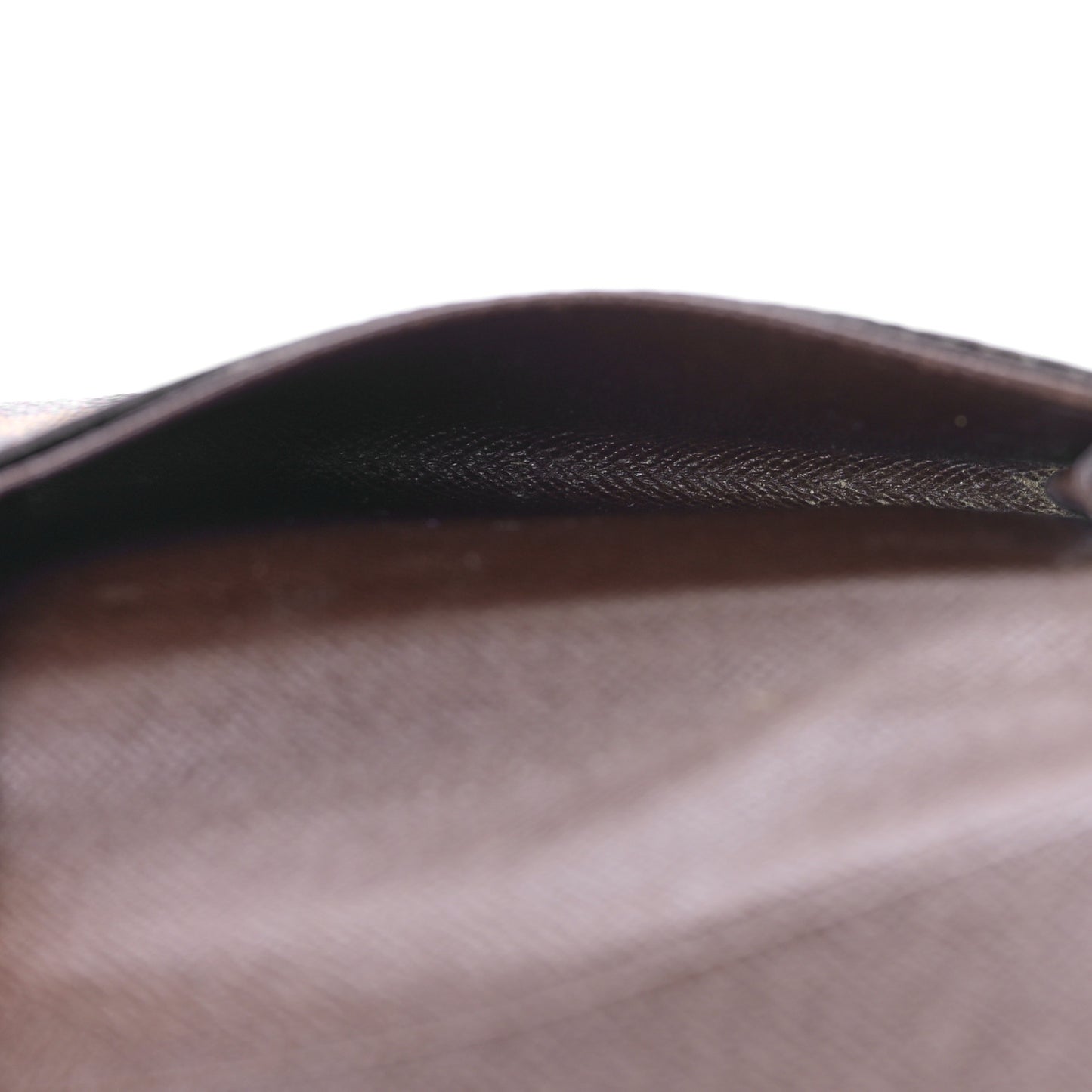 Damier Ebene Business Card Holder