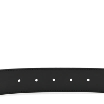 Louis Vuitton Calfskin Monogram Eclipse 35mm LV Initiales Reversible Belt 85 34 3 of 5