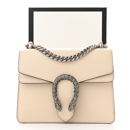 Gucci Textured Calfskin Crystal Mini Dionysus Shoulder Bag Mystic White 13 of 13