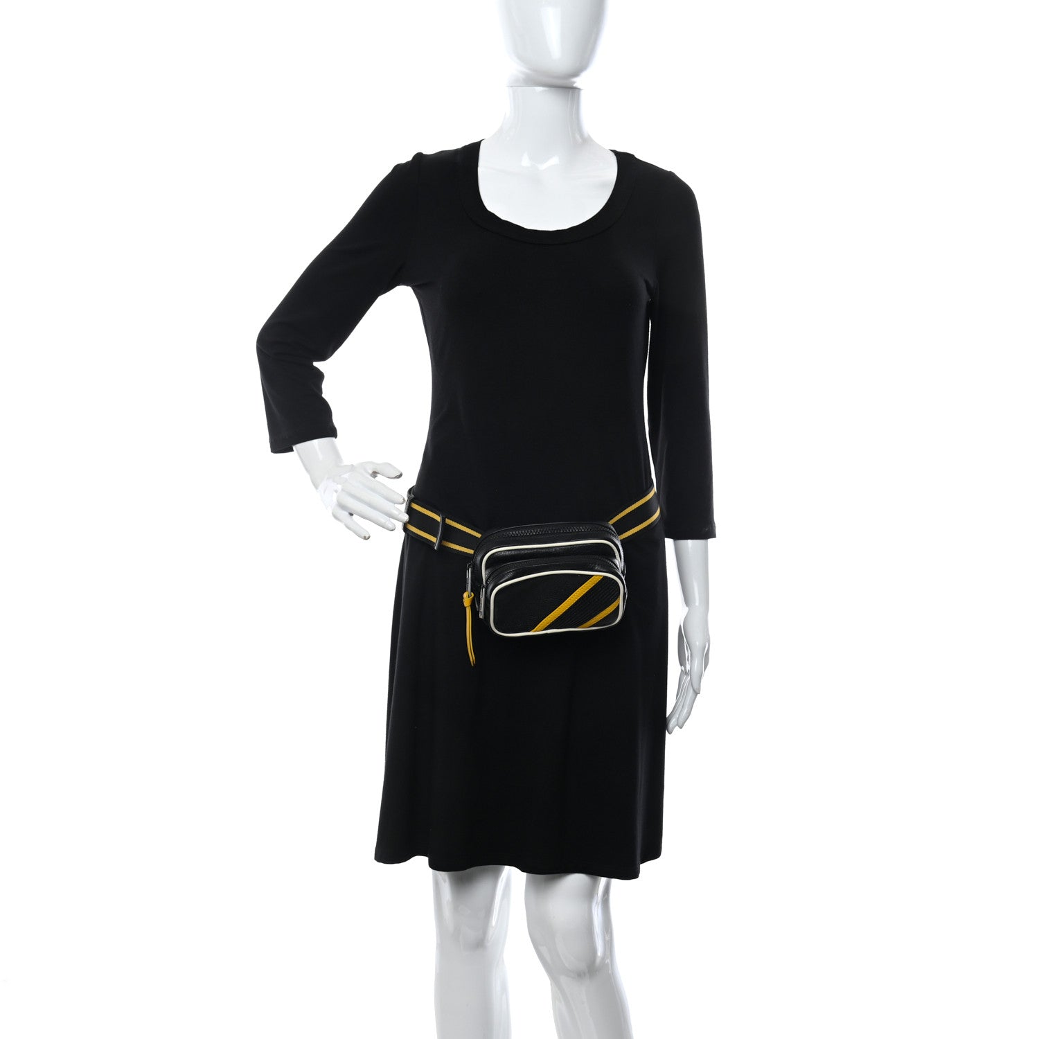 Givenchy Calfskin MC3 Belt Bag Black 2 of 11