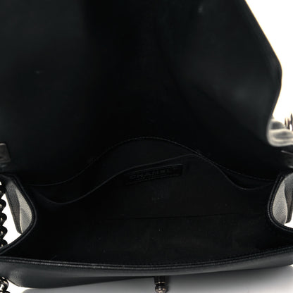 Chanel Caviar Quilted Medium Boy Flap Black 5 of 9