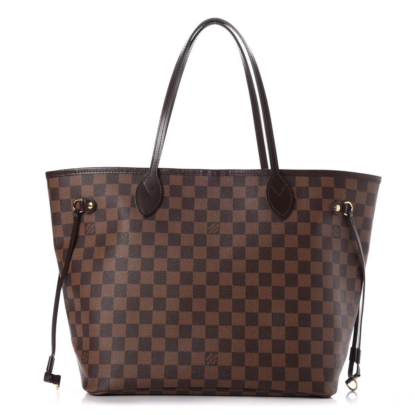 Damier Ebene Neo Neverfull MM Rose Ballerine