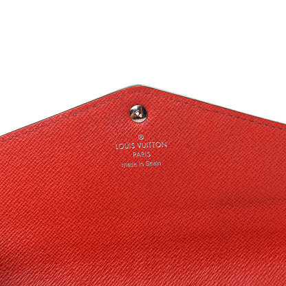 Louis Vuitton Epi Sarah Wallet Rose Ballerine Rouge 6 of 9