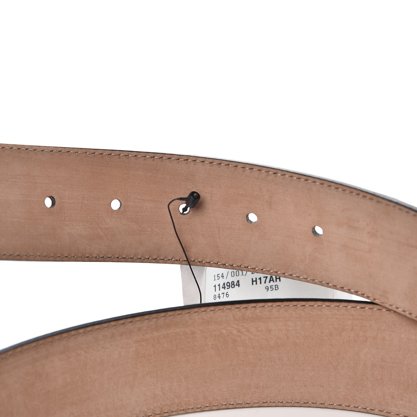 Calfskin Web Interlocking G Belt 95 38 Black