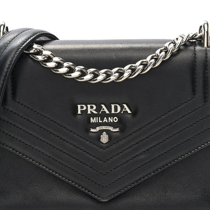 Prada Nappa Diagramme Crossbody Bag Black 7 of 9