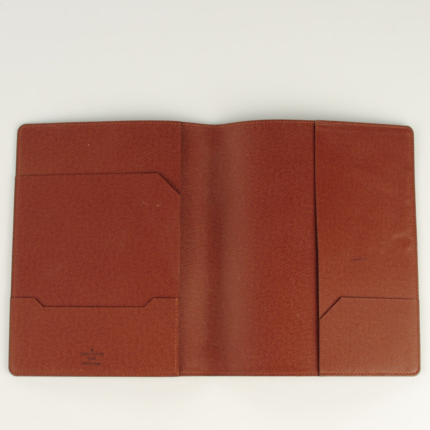 Monogram Desk Agenda Cover
