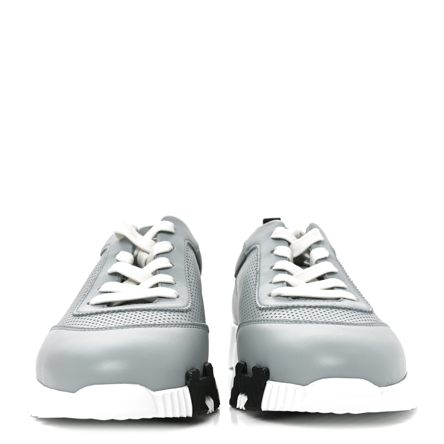 Hermes Calfskin Bouncing Sneakers 38 Bleu Glacier 3 of 8