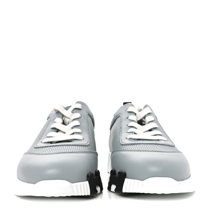 Hermes Calfskin Bouncing Sneakers 38 Bleu Glacier 3 of 8
