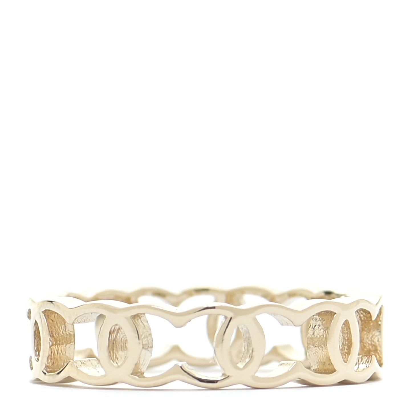 Metal CC Ring 50 5.25 Gold