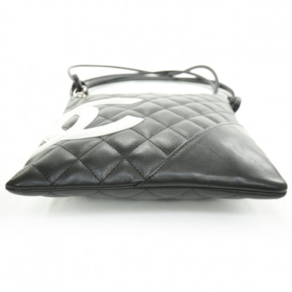 Chanel Calfskin Quilted Cambon Messenger Black White 4 of 11