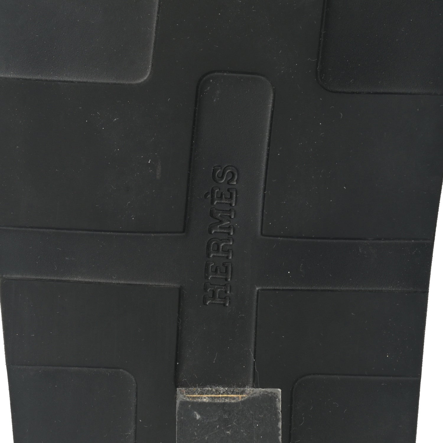 Hermes Calfskin Womens Enid Sandals 36 Black 6 of 9