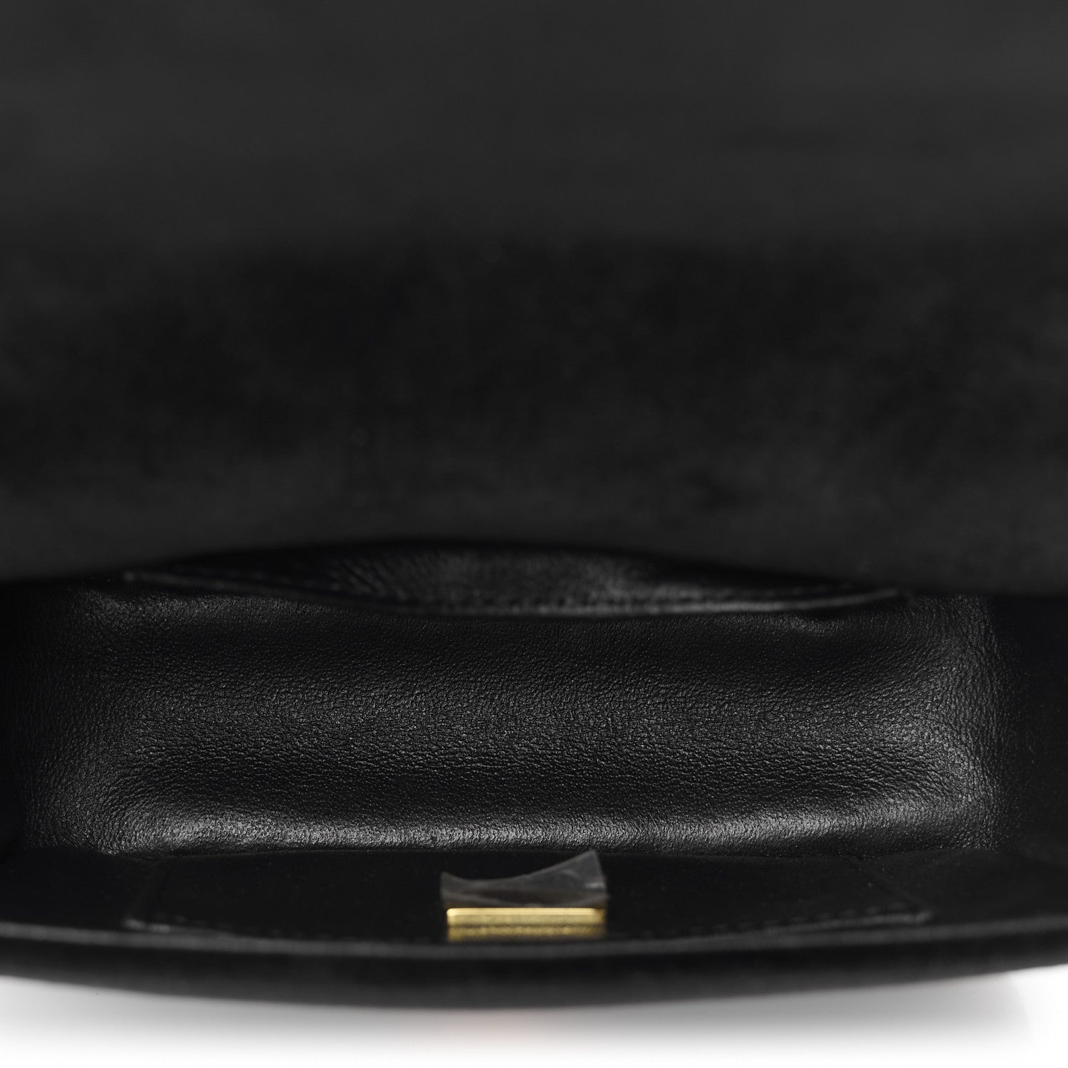 Chanel Velvet Quilted Crystal CC Mini Flap Black 5 of 10