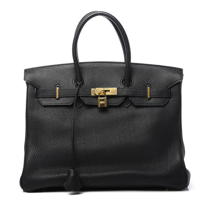Hermes Togo Birkin 35 Black 1 of 13