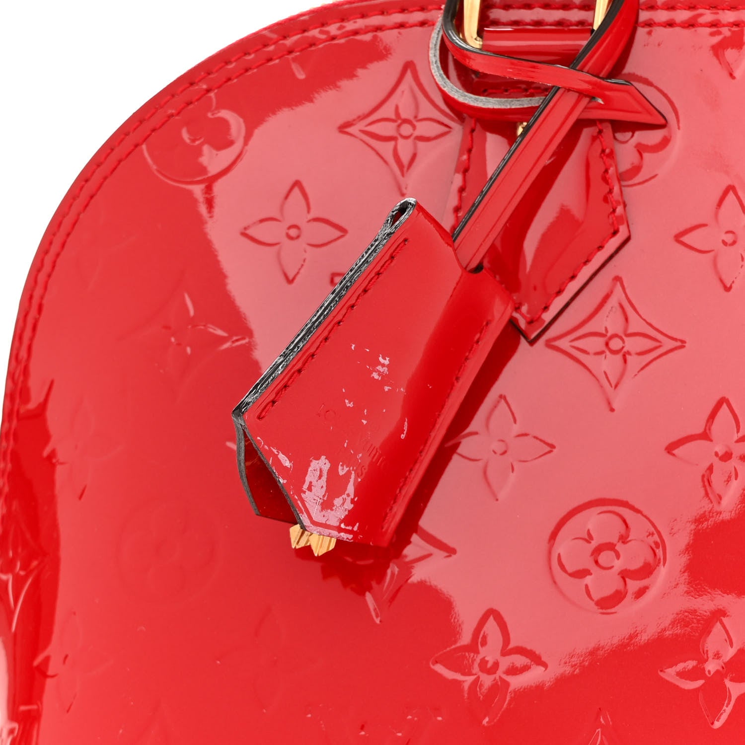 Louis Vuitton Vernis Alma PM Rose Indien 9 of 11