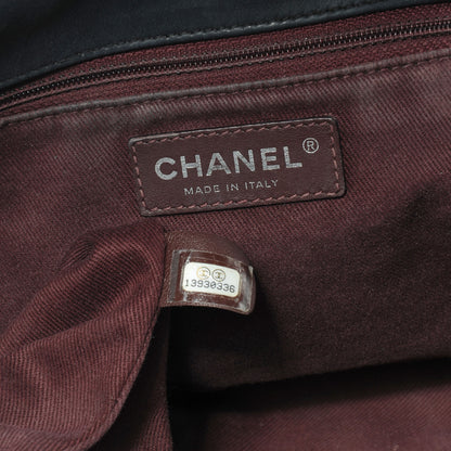 Chanel Iridescent Calfskin In The Mix Jumbo Flap Black 7 of 7