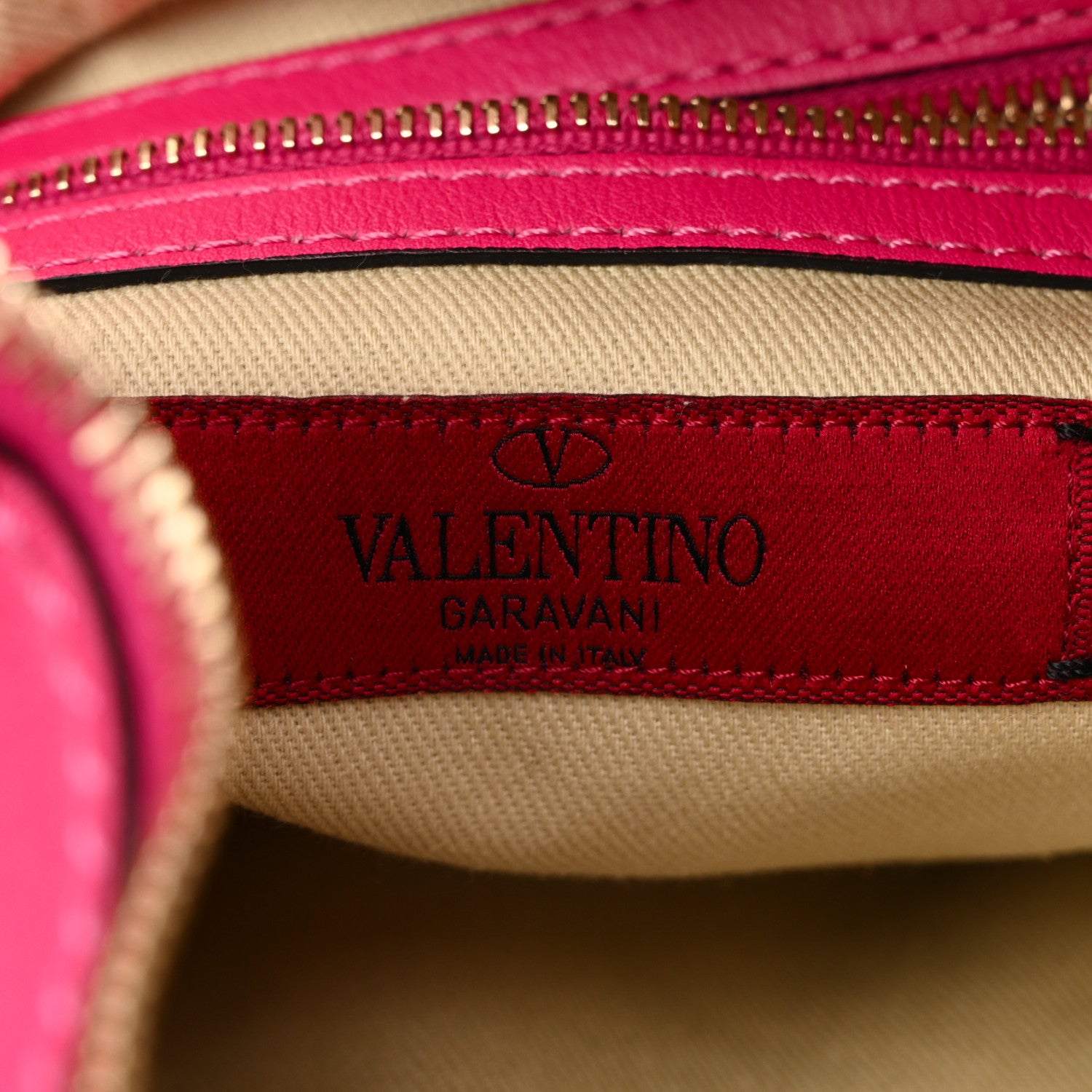 Valentino Garavani Vitello Small Rockstud Hobo Pop Fuxia 6 of 9