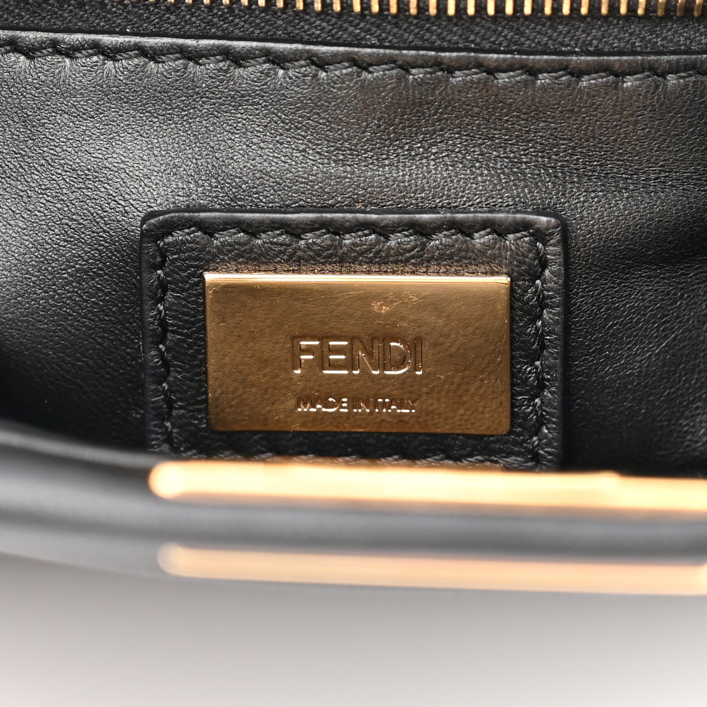 Nappa Mini Peekaboo Iconic Satchel Black