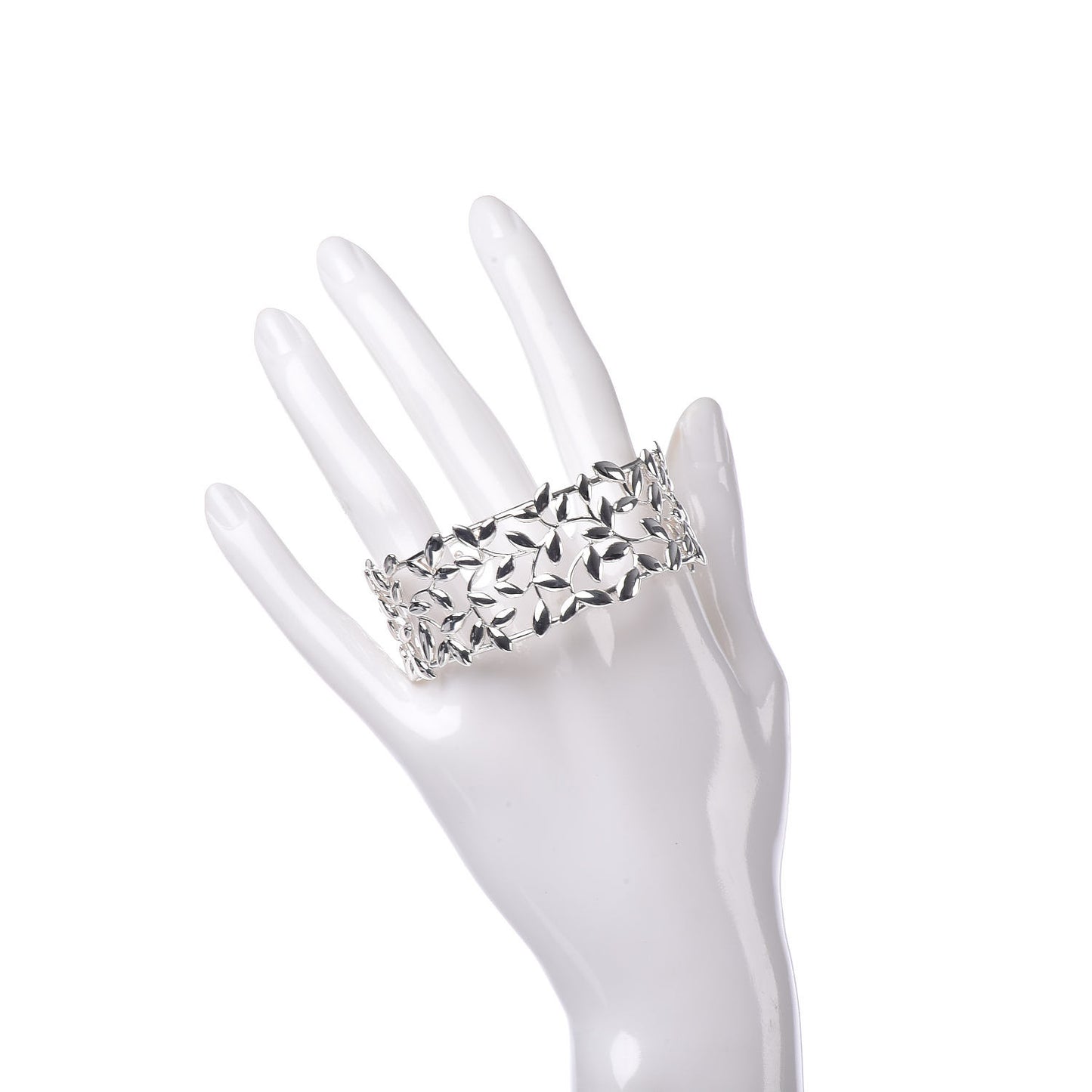 Sterling Silver Paloma Picasso Olive Leaf Cuff Bracelet