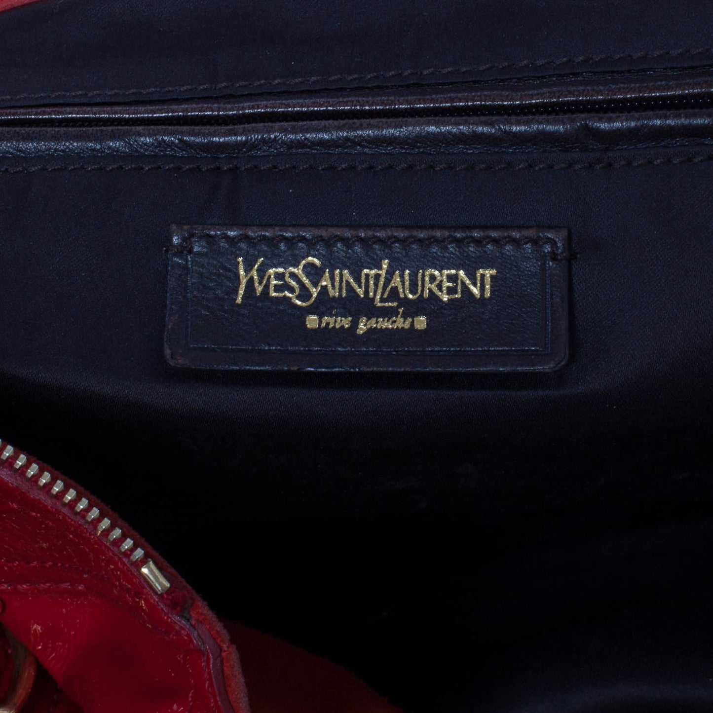 Patent Large Downtown Tote Red