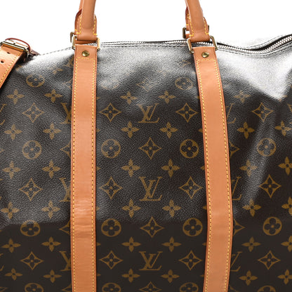 Louis Vuitton Monogram Keepall Bandouliere 55 7 of 11