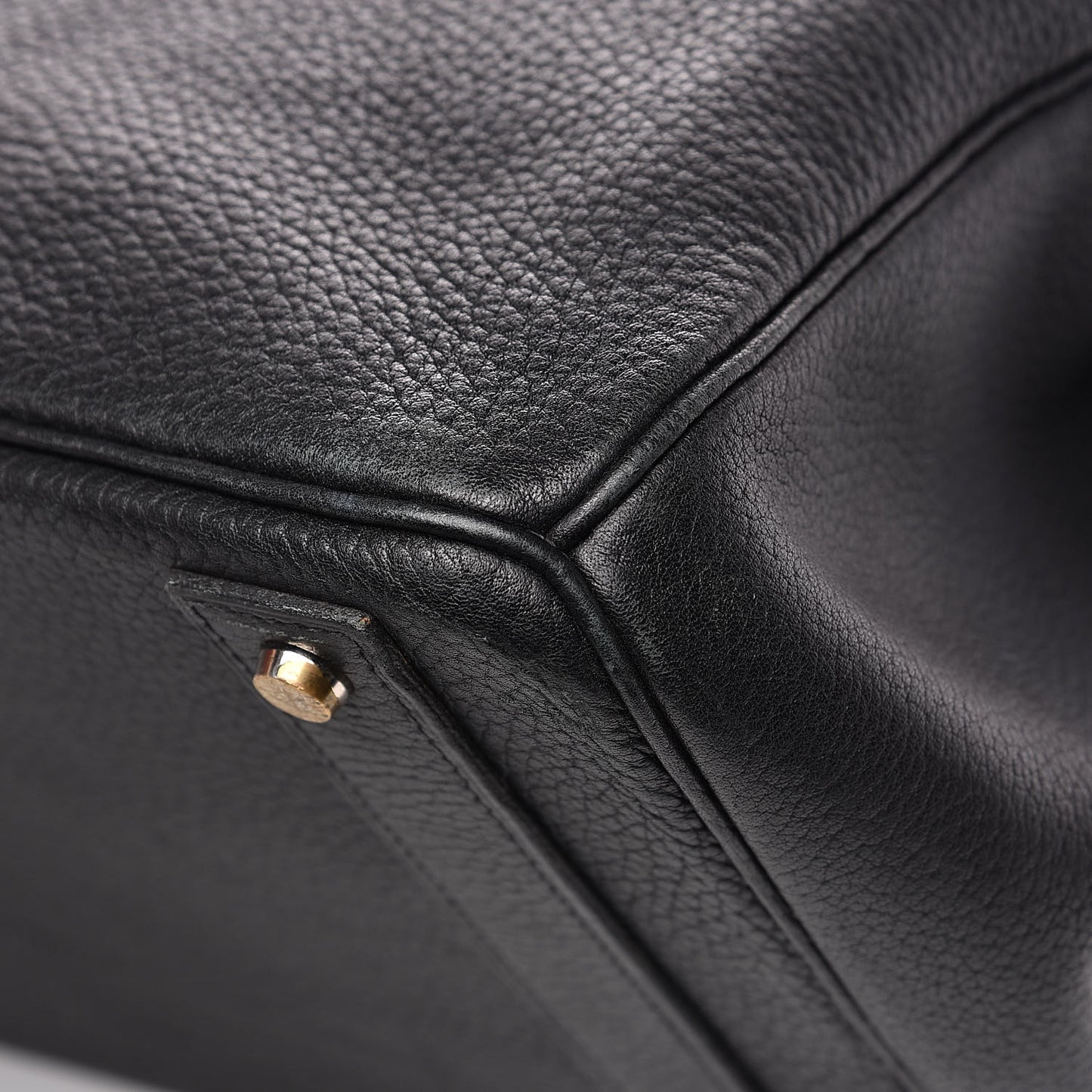 Taurillon Clemence HAC Birkin 40 Black